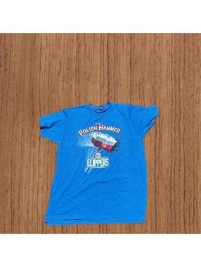 American Vintage Men's Blue Tshirt